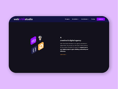 Website Landing Page