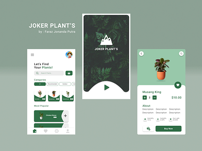 Plant's App - JOKER PLANT'S do what you want ui