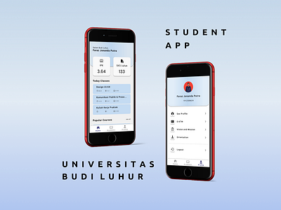 STUDENT APP - Budi Luhur University (re-design)