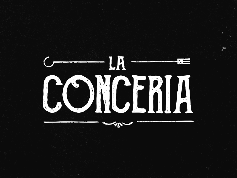 La Conceria - Tattoo Studio gif identity logotype naming studio tattoo typo vintage