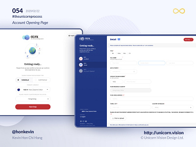 054 - GCFX Account Opening Portal