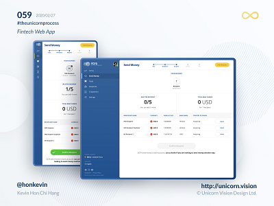 059 - GCFX Web App currency converter currency exchange flutter money transfer reactjs theunicornprocess ui unicornvision ux