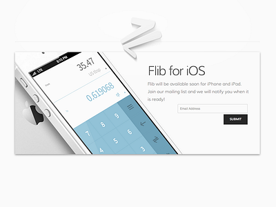 Flib iOS - Subscription Form