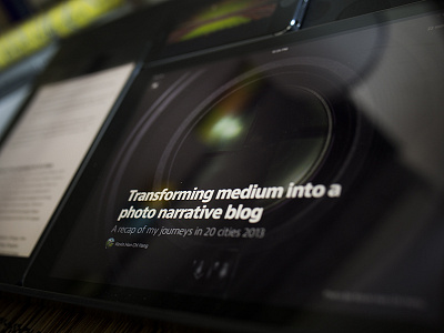 Photo Narrative Blog Post on Medium