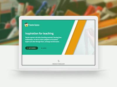 Teacher Express Landing Page