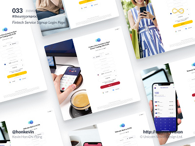 033 - GCFX Signup & Login Page Built With Reactjs branding currency exchange money management money transfer theunicornprocess unicornvision