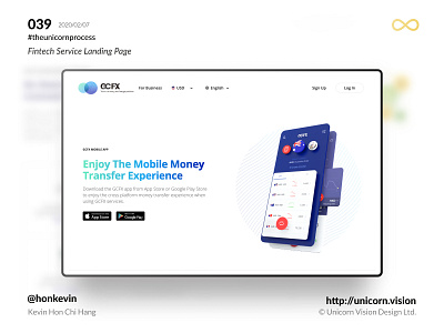 039 - GCFX App Landing Page