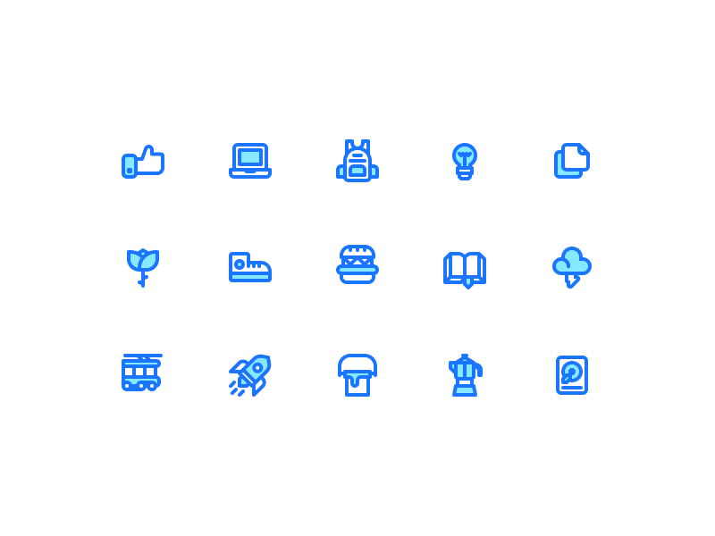 Galet Icons