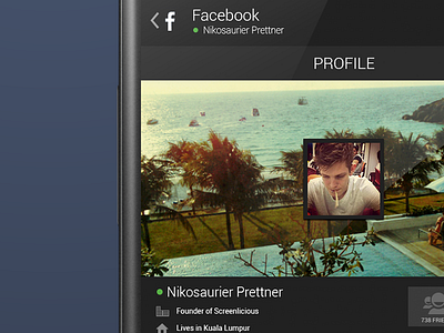 Facebook [Android 5 Concept]