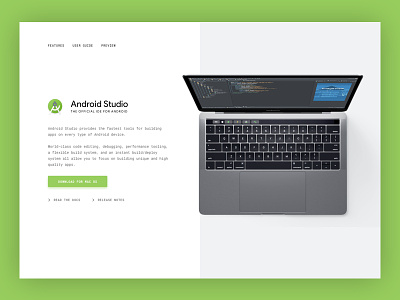 Daily UI 003 • Above The Fold above the fold android android studio daily ui header hero ui web