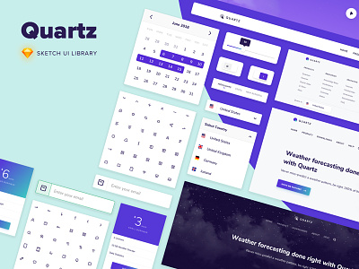 Quartz - Sketch UI Library