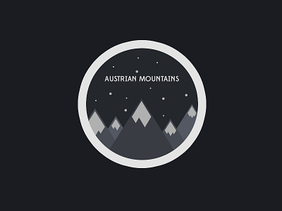 Austrian Mountains Logo