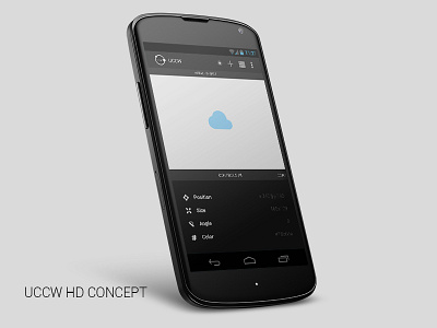 UCCW HD [Concept] android concept holo ui uccw