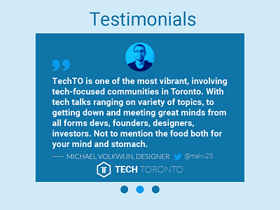 Daily UI 039 Testimonials