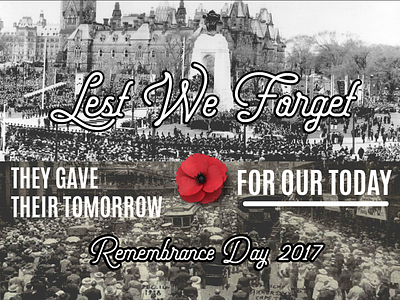 Remembrance Day 2017- They gave their tomorrow for our today archivephotos calligraphy canada capetown graphic design handlettering poppy remembranceday southafrica typography vetransday war