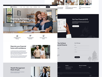 Website Design for a Wealth Management Company
