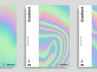 Holographic cover design template