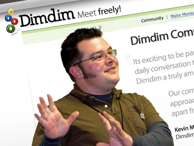 Dimdim Community Web community desktop dimdim website