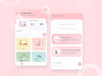 Pastel Color App - Parenting App 👫