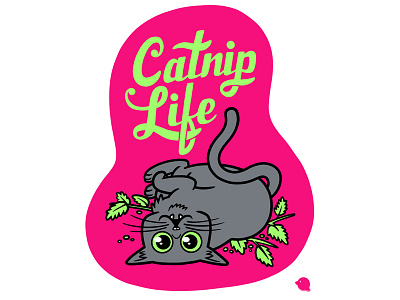 Catnip Life catnip cats illustration lettering