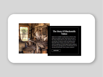 Black Smith - Website design landing page ui ux website website design