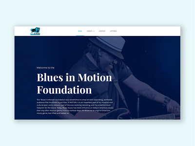 Blues in Motion - Web Design