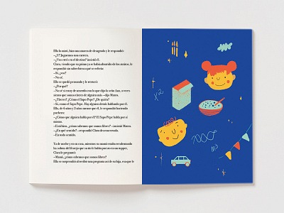 ¿Por qué el cielo es azul? book digital art editorial design illustration kids illustration photoshop story storytelling