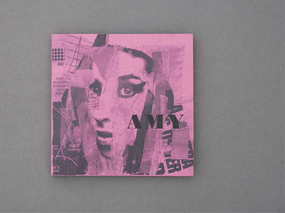 Amy amy winehouse arte de tapa cd collage design fadu gabriele grunge handmade musica