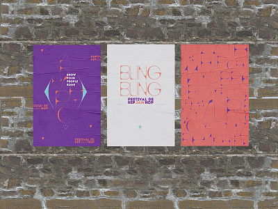Hip&Hop cosgaya design fadu festival graphic design hiphop music poster respect type typography