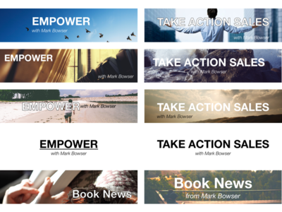Newsletter Header Images for Mark Bowser