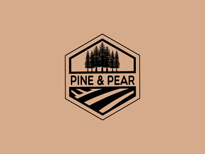 Pine & Pear vintage logo classic design dribbble graphic design logo logo design logo designer pine pear vintage vintage logo vintage logo designer