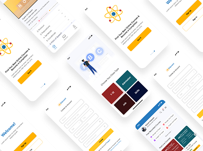 Online Education Platform Case Study (Srijonshil) ui uiux ux