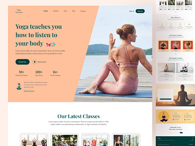 Yoga Institute-Landin page