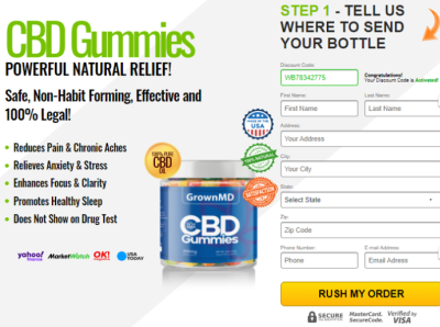Grown MD CBD Gummies: All Natural Ingredients That Work Fast grown md cbd gummies