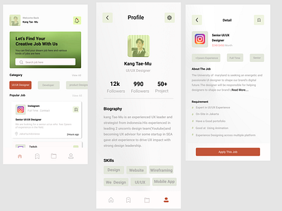 Job App ui