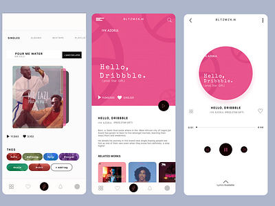 Hi Dribbble