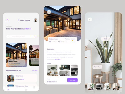 Rental App ui ux