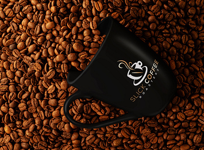 Slick Coffee Roast design graphic design illustration logo