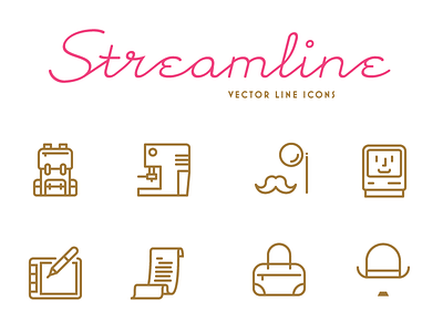 Streamline Vector Icons - Freebie flat freebie icons ios ios7 vector