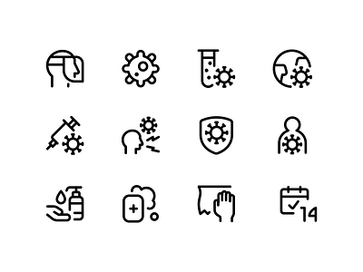 140 Free Vector Covid Icons covid design free freebies icons vector virus web web design icons
