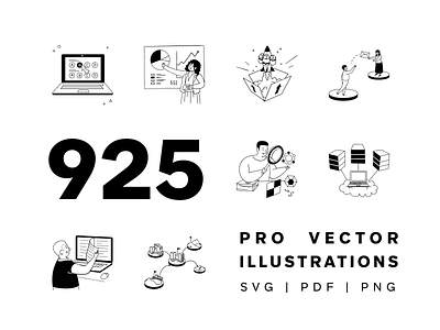 Milano Illustrations (900+ Vector Assets) design flat illustration illustrator minimal vector