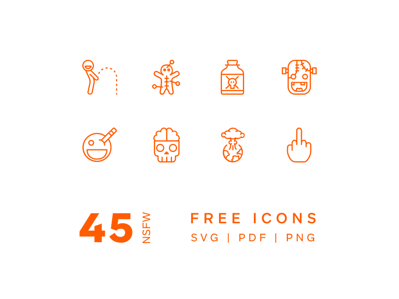 Nasty Icons (Free Icon Set) design flat freebie freebies icons iconset minimal ui vector