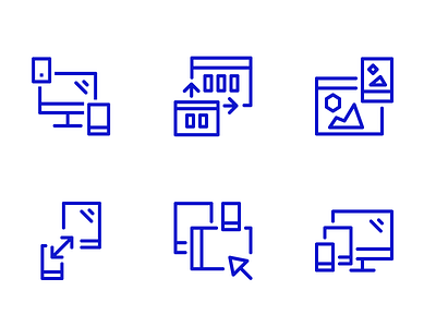 Responsive icons icons ios line minimal