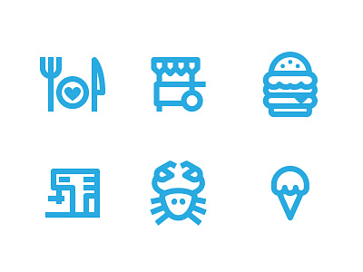 Food - Nova icons android app flat google icons interface lollipop material material design pack set ui