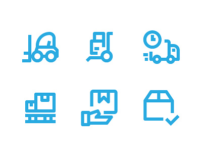 Logistic - Nova icons