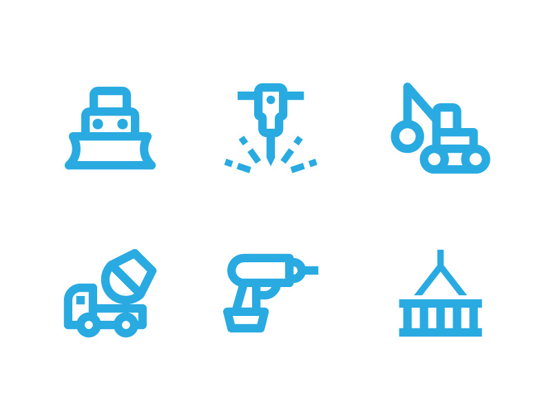 Construction Nova Icons By Streamline On Dribbble