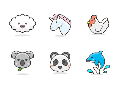 "Kawaii" Emoji emoji free icons illustrations vector