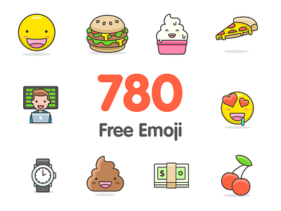 🎉 780+ Free Vector Emoji