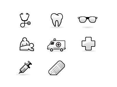 Application Icons health icon minimal vector
