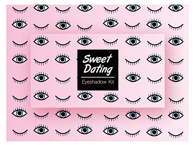 Sweet Dating Eyeshadow Kit packaging